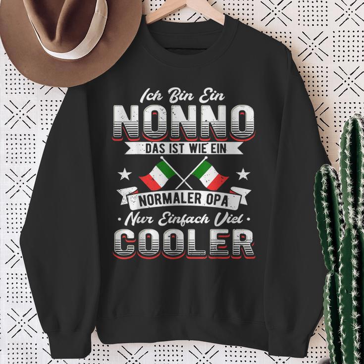 Italian Grandpa From Italy Nonno Sweatshirt Geschenke für alte Frauen