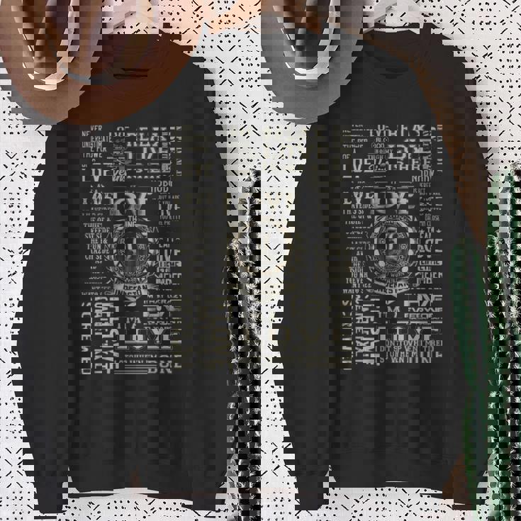 It's A Love Thing Love Name Sweatshirt Gifts for Old Women