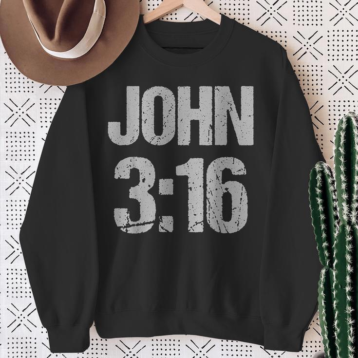 John 3 Sweatshirt Geschenke für alte Frauen