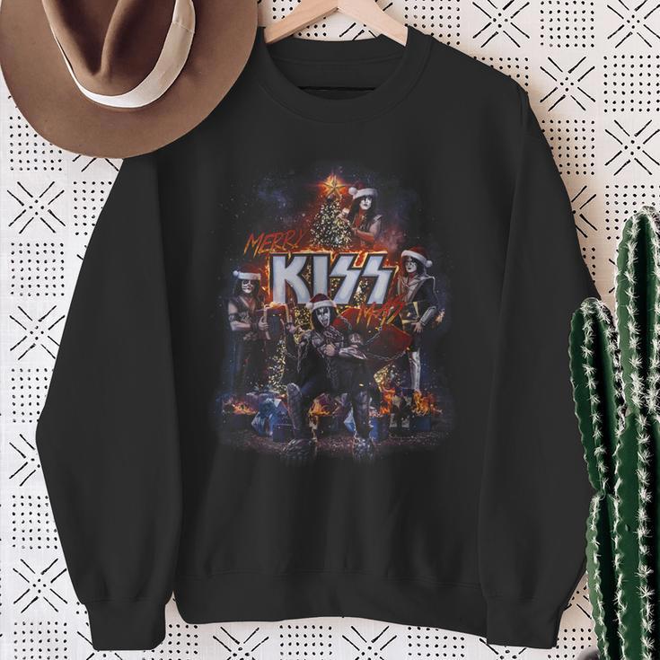 Kiss -Ery Cheerful Kissmas Sweatshirt Geschenke für alte Frauen