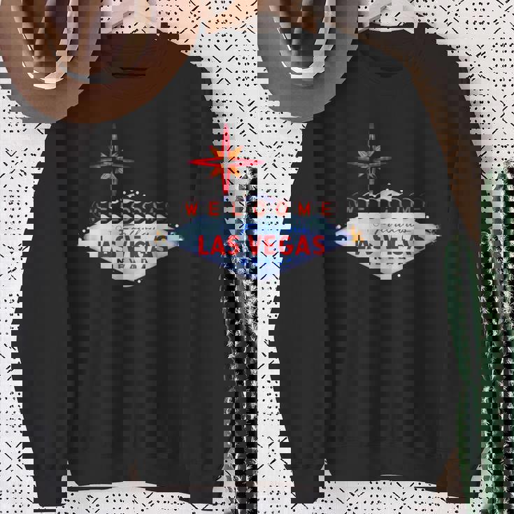 Las Vegas Casino Vegas Strip Nightlife Souvenir And Sweatshirt Gifts for Old Women
