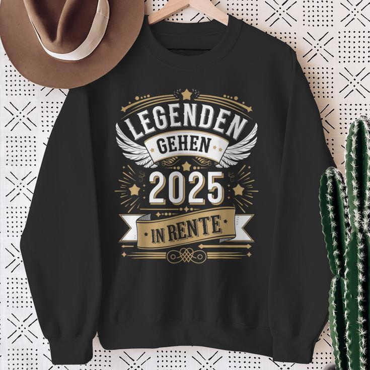 Legends Go 2025 In Retirement Pensioner Sweatshirt Geschenke für alte Frauen