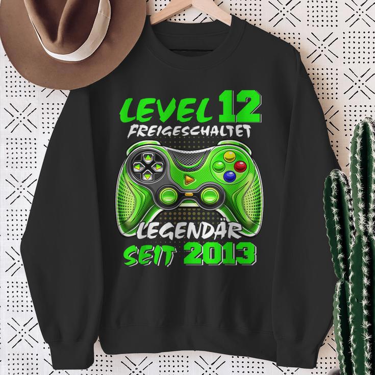 Level 12 Birthday Boy Gamer 2013 12 Birthday Sweatshirt Geschenke für alte Frauen