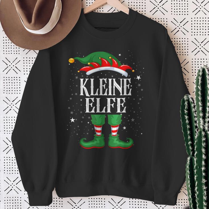 Little Elf Outfit Christmas Family Elf Christmas Sweatshirt Geschenke für alte Frauen