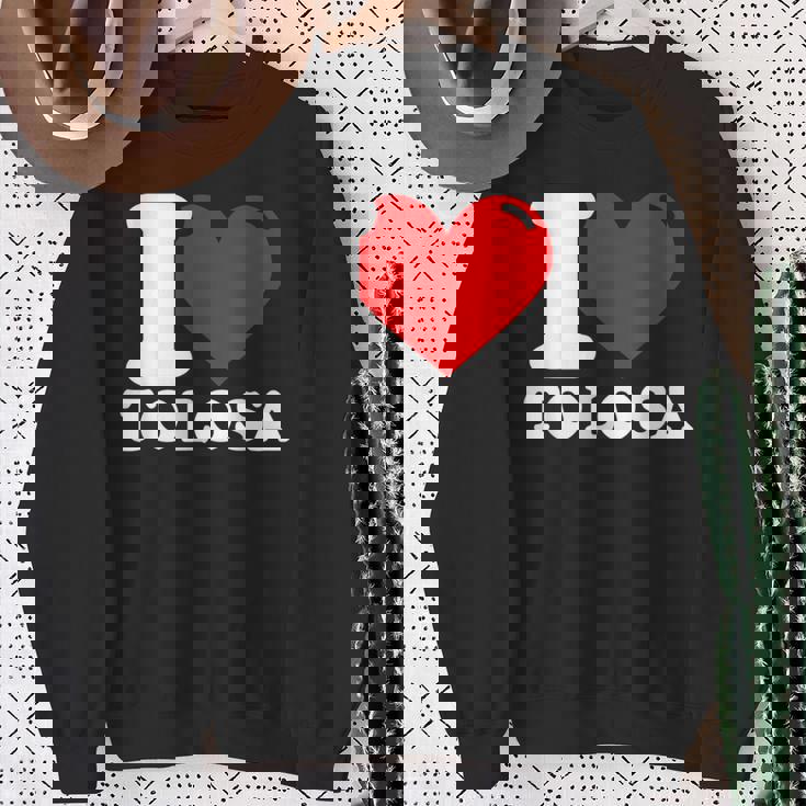 I Love Tolosa Camisa de entrenamiento Regalos para ancianas