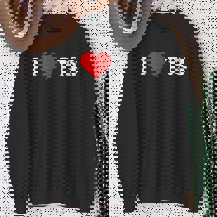 I Love Ts I Heart Ts Y2k Aesthetic Red Heart Camisa de entrenamiento Regalos para ancianas
