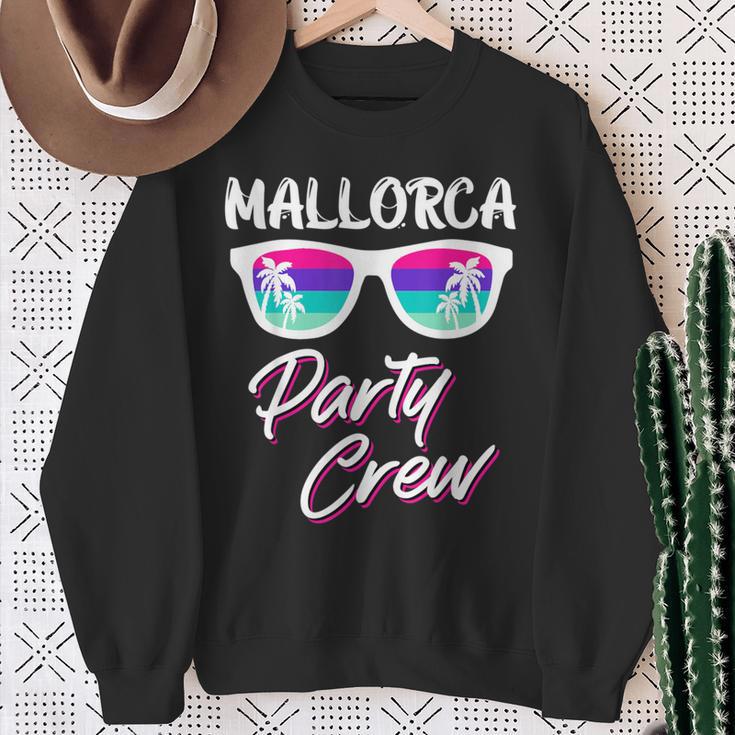 Mallorca Party Crew Malle Party Crew Malle Holiday Sweatshirt Geschenke für alte Frauen