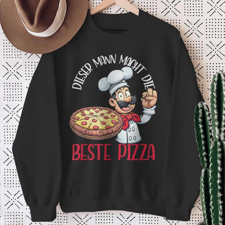 This Man Makes The Best Pizza Pizza Baker Sweatshirt Geschenke für alte Frauen