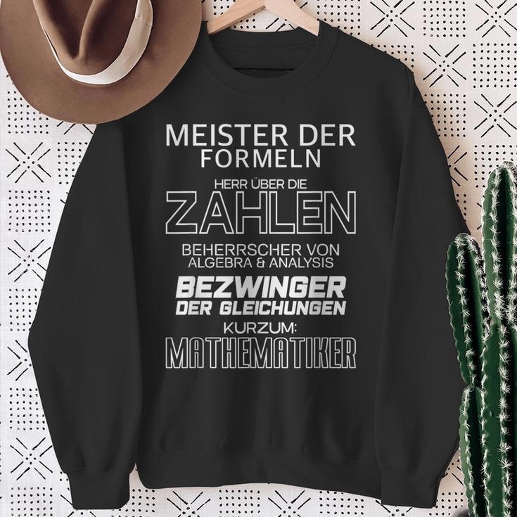 Mathematics Maths Sayings Sweatshirt Geschenke für alte Frauen