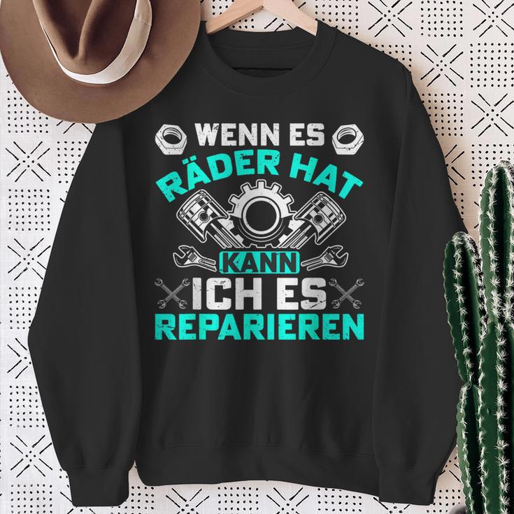 Mechatronic Screwdriver Car Mechanic Sweatshirt Geschenke für alte Frauen