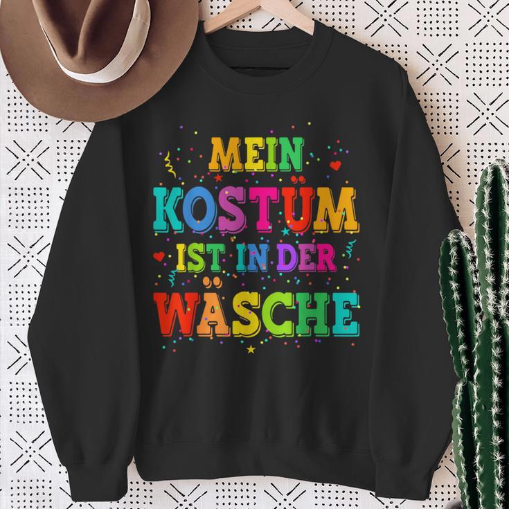 Mein Kostüm Ist In Der Wäsche Confetti For Carnival Fancy Dress Sweatshirt Geschenke für alte Frauen