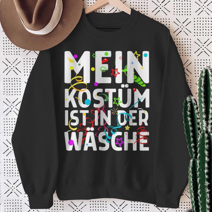 Mein Kostüm Ist In Der Wäsche Costume Heroes Der Kindheit Sweatshirt Geschenke für alte Frauen