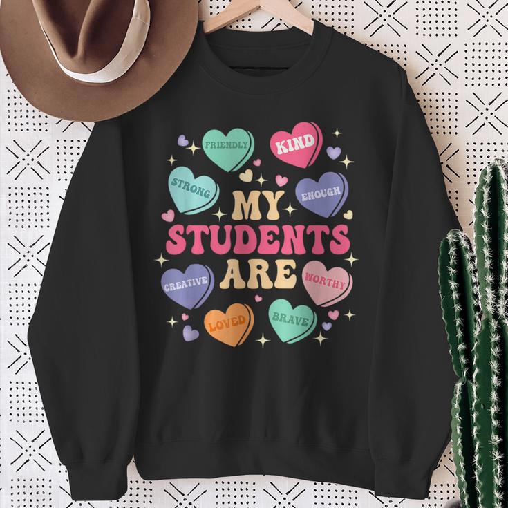 Meine Schüler Sind Lehreralentinstag Sweatshirt Geschenke für alte Frauen