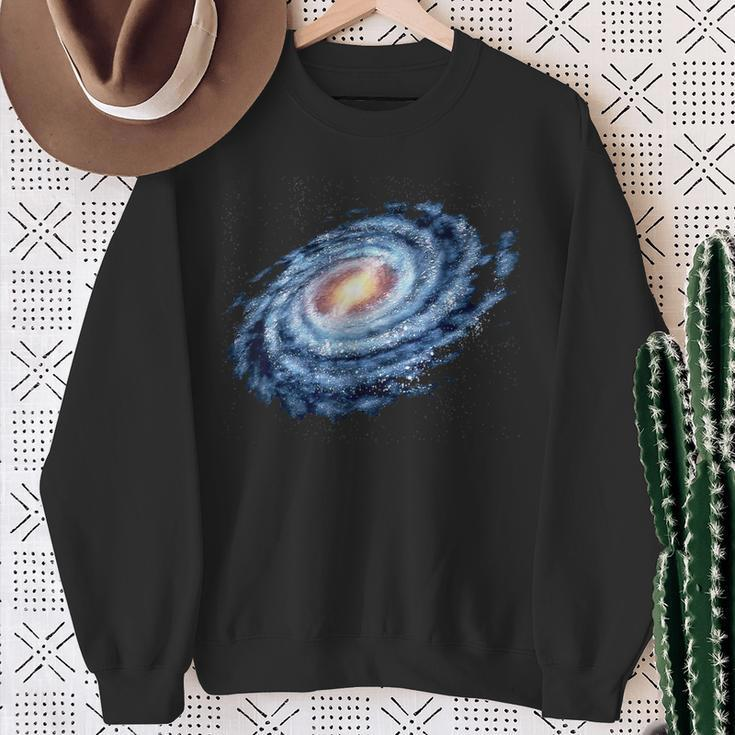 Milky Way In Space Sweatshirt Geschenke für alte Frauen