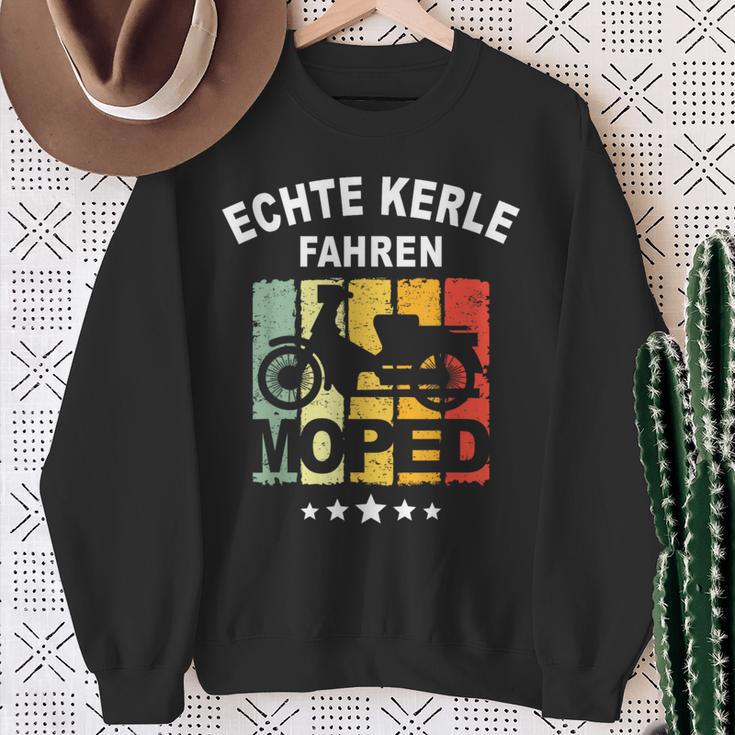 Moped Moped Motorcycle Saying Idea Sweatshirt Geschenke für alte Frauen