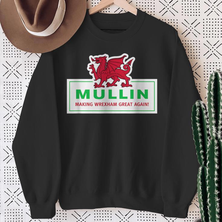 Mullin Makes Wrexham Great Again Sweatshirt Geschenke für alte Frauen