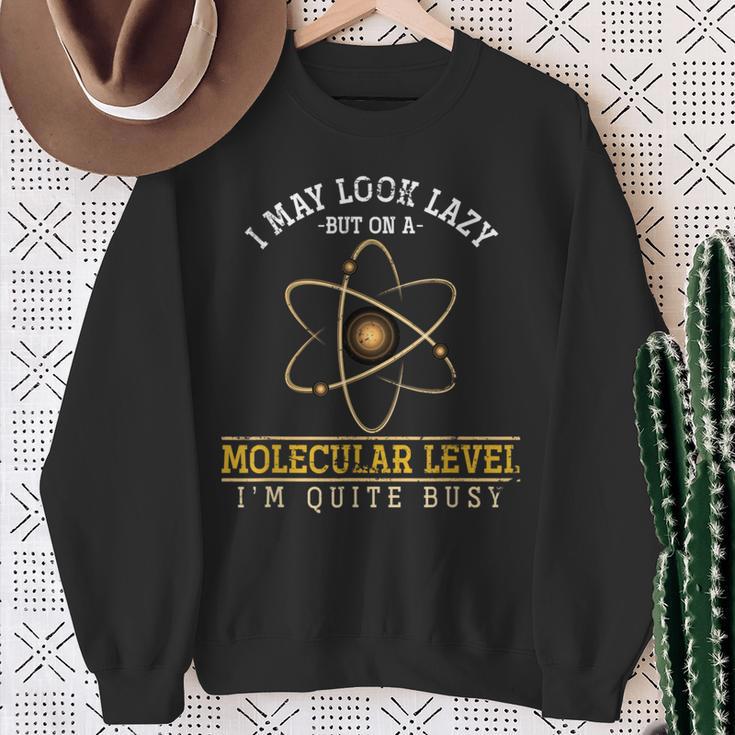 Nerd Scientist Biology Sweatshirt Geschenke für alte Frauen