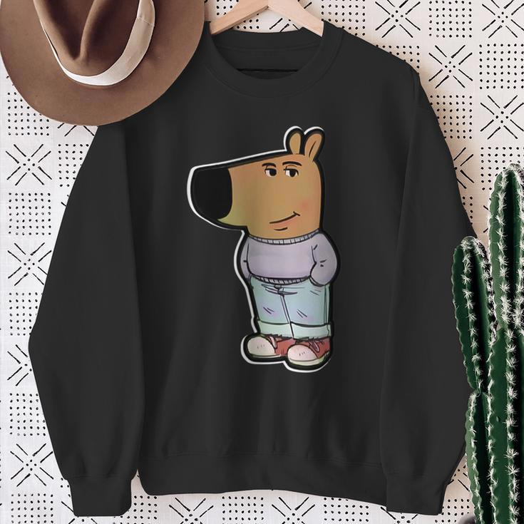 My New Character Is A Chill Guy Meme Chill Guy Meme Sweatshirt Geschenke für alte Frauen