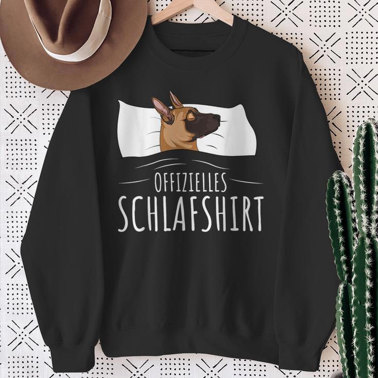 Official Malinois Dog Sleeping Pyjamas Sweatshirt Geschenke für alte Frauen