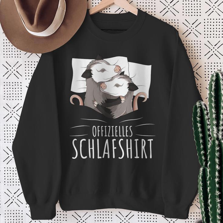 Official Opossum Sleep S Sweatshirt Geschenke für alte Frauen