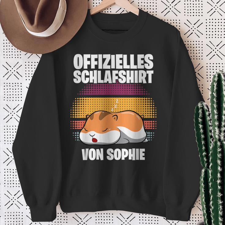 Official Sophie Sleep Personalised S Sweatshirt Geschenke für alte Frauen