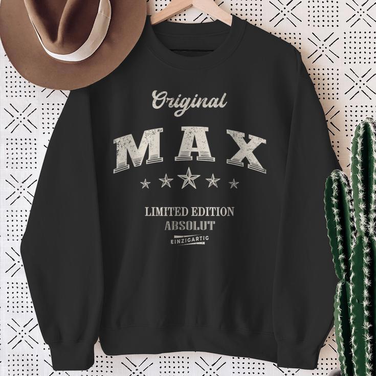 Original Max Sweatshirt Geschenke für alte Frauen