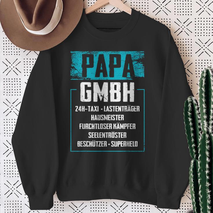 Papa Gmbh Firma Saying Business Father Family Sweatshirt Geschenke für alte Frauen