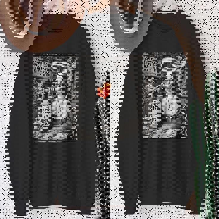 Party Nun Carnival Italian Spritz Costume Sweatshirt Geschenke für alte Frauen