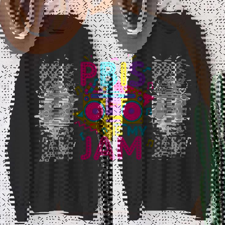 Pbis Is My Jam Positive Behavior Interventions Supports Sweatshirt Gifts for Old Women