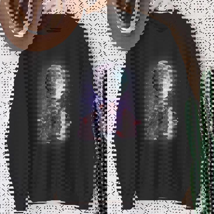 Rats Howling At The Moon Sweatshirt - Whimsical Unisex Hoodie Gifts for Old Women