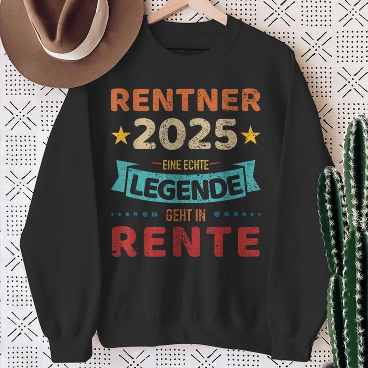 Rentner 2025 Legend Retirement For Grandpa Sweatshirt Geschenke für alte Frauen