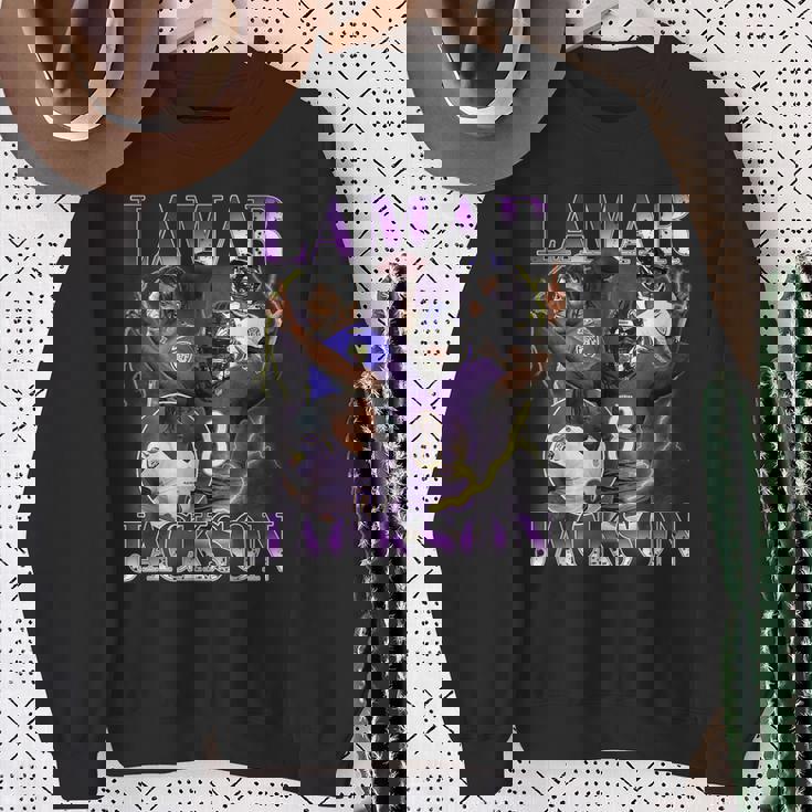 Retro Lamar Jacks0n Vintage 90S Graphic Sweatshirt Gifts for Old Women