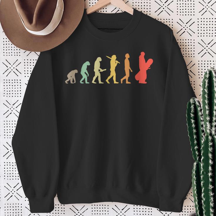 Retro Snowboard Evolution For Snowboarder Sweatshirt Geschenke für alte Frauen