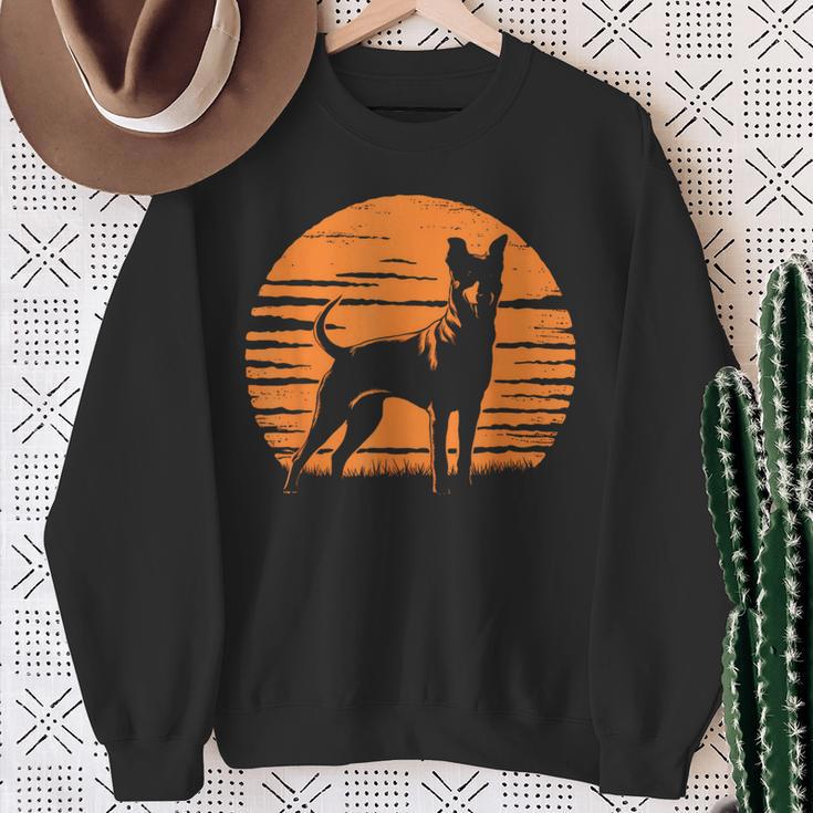 Retrointage Working Kelpie Dog Sweatshirt Geschenke für alte Frauen