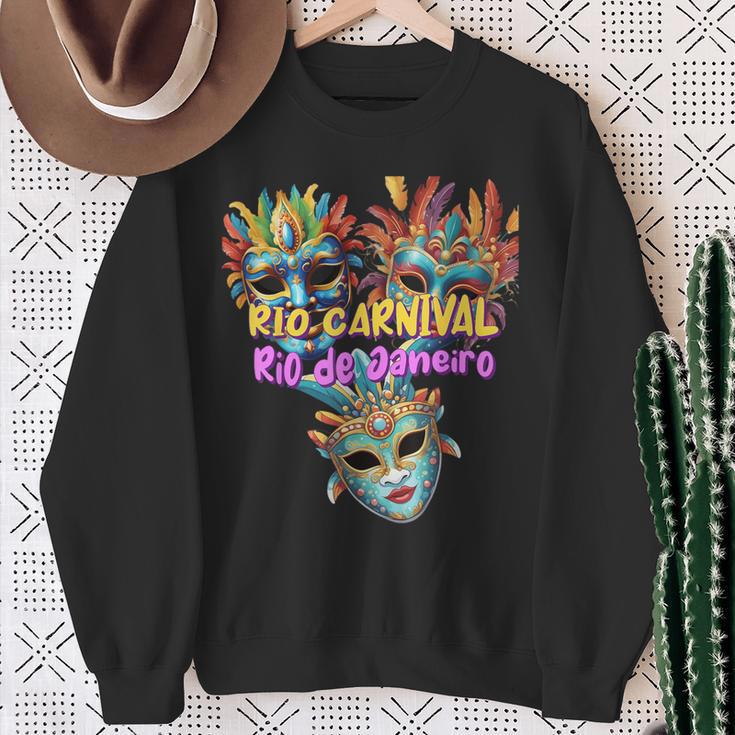 Rio Carnival Rio De Janeiro Brazil Circus Costume Sweatshirt Geschenke für alte Frauen