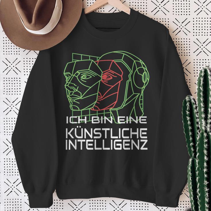 Robot Costume Artificial Intelligence Ai Technology Carnival Sweatshirt Geschenke für alte Frauen