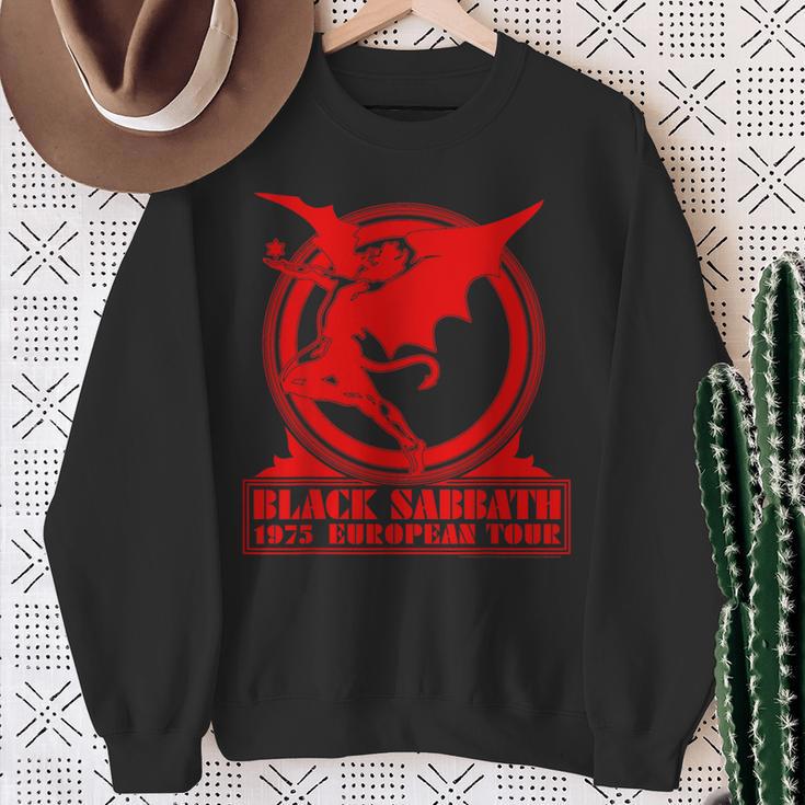 Sabbath Official 1975 European Tour Sweatshirt Geschenke für alte Frauen