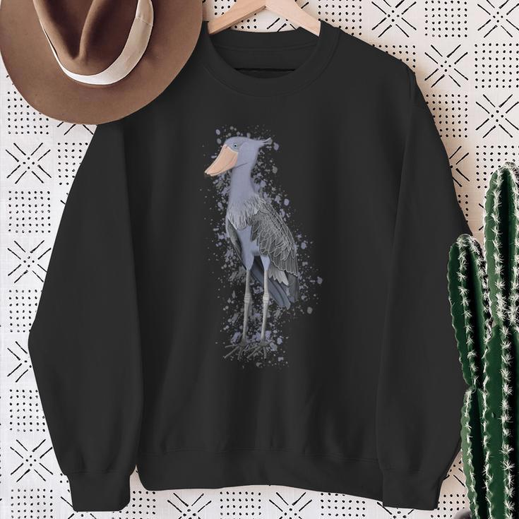 Shoe Beak Bird Singbird Bird Watch Sweatshirt Geschenke für alte Frauen