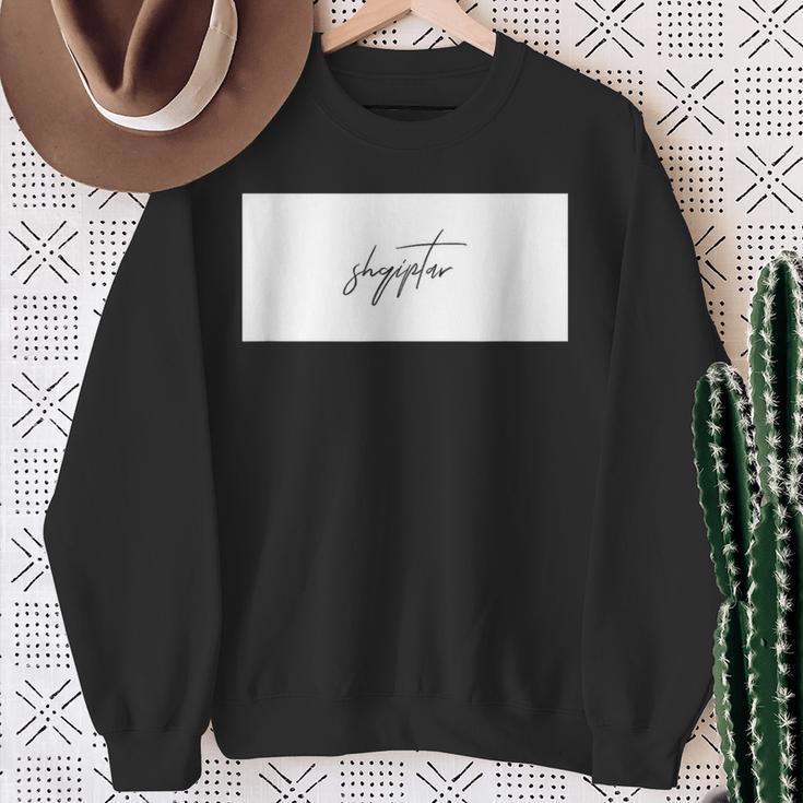 Shqiptar Albanian Sweatshirt Geschenke für alte Frauen