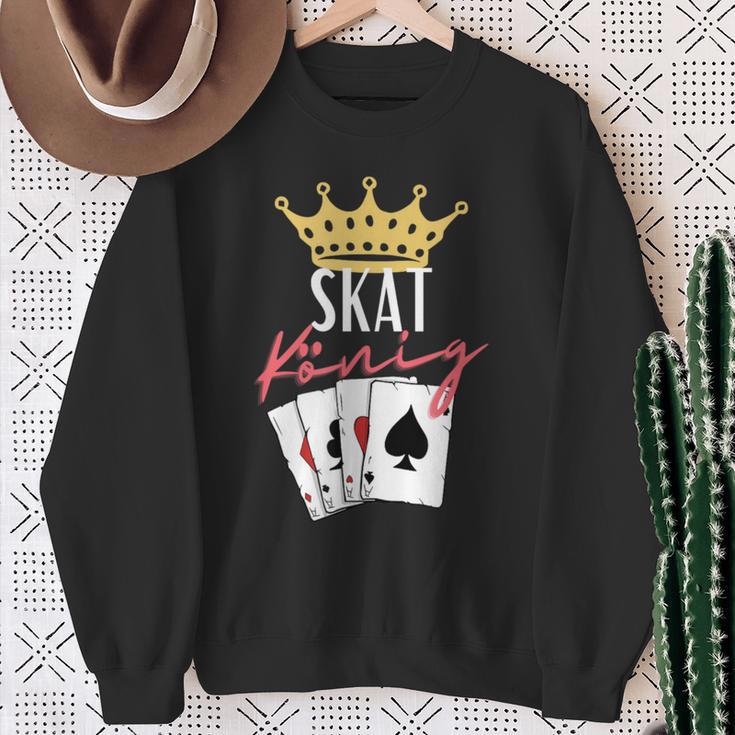 Skat König Sweatshirt Geschenke für alte Frauen