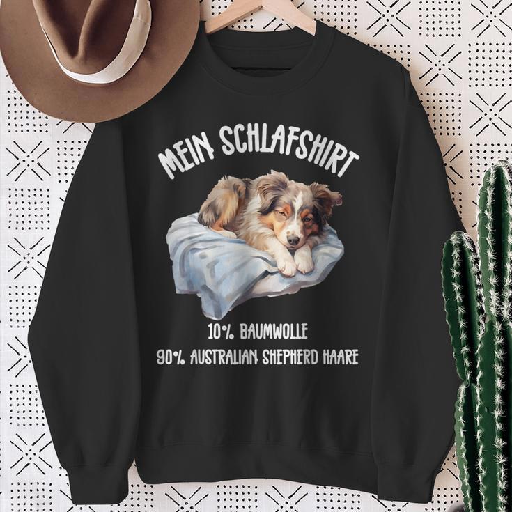 My Sleep Hund Aussie Australian Shepherd Humor Sweatshirt Geschenke für alte Frauen