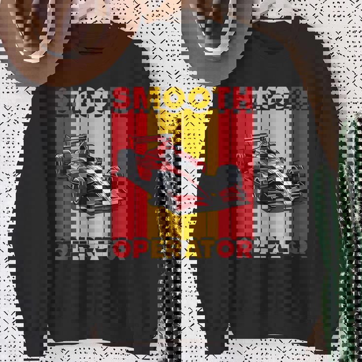 Smooth Operator Formula Racing Bandera España Fast Cars Camisa de entrenamiento Regalos para ancianas