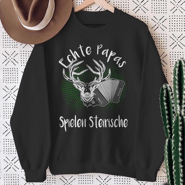 Steirische Harmonica Steirer Papa Sweatshirt Geschenke für alte Frauen