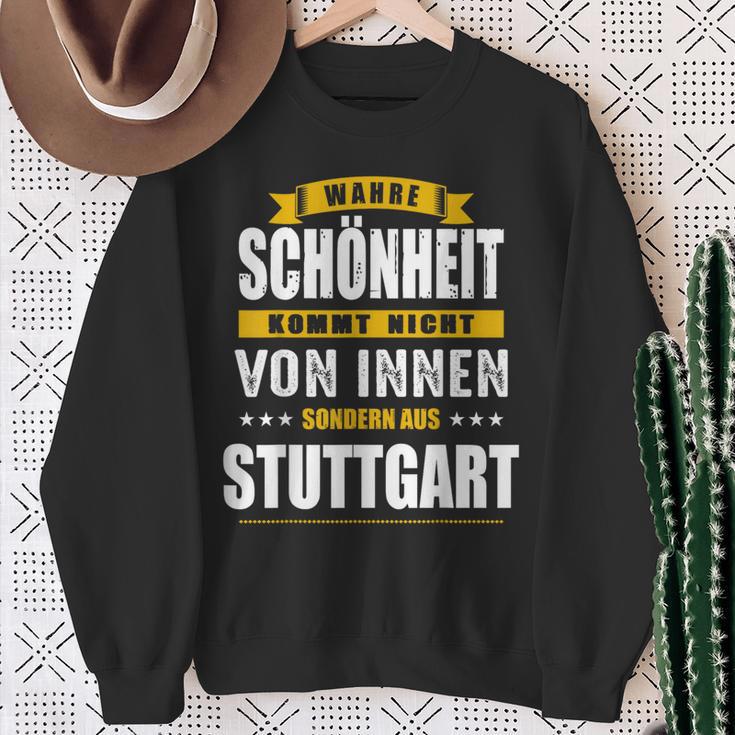 Stuttgart Germany City Home German Sweatshirt Geschenke für alte Frauen