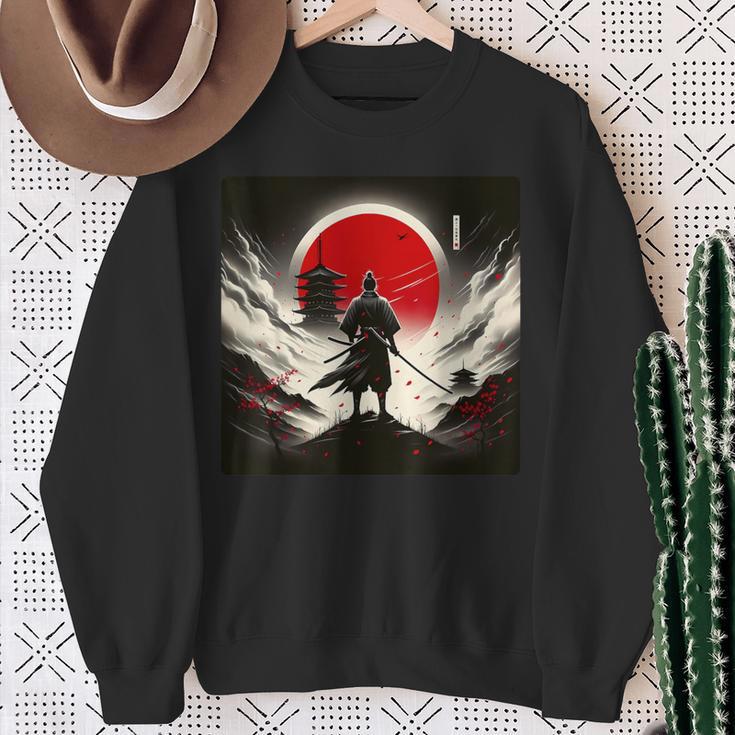 Sung Jinwoo Holding A Sword Solo Leveling Japanese Theme Sweatshirt Geschenke für alte Frauen