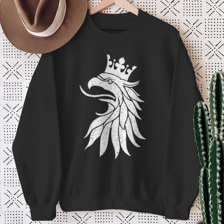 Sweden Flag Griffin Crest Sweatshirt Geschenke für alte Frauen