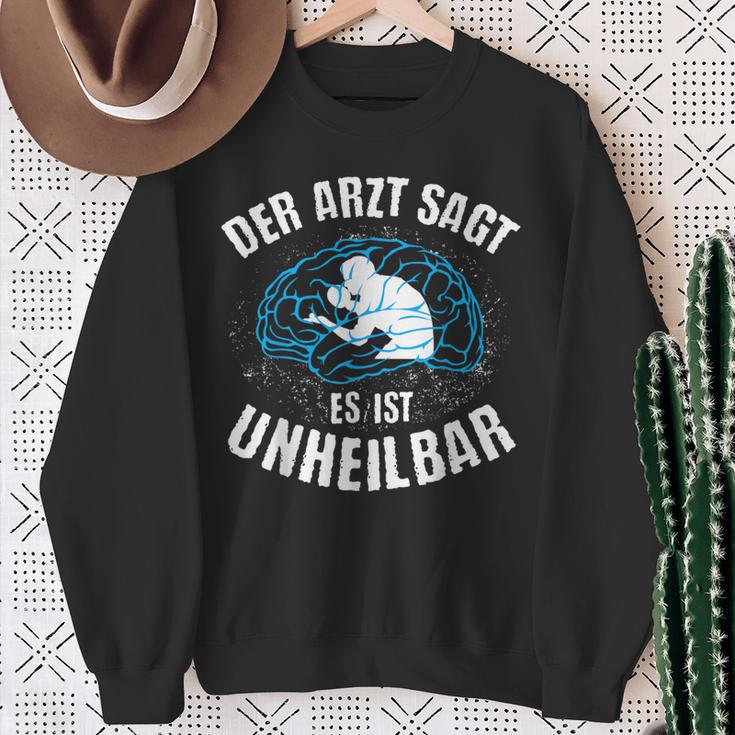 Table Tennis Doctor Says Unheilbar Cool Ping Pong Sweatshirt Geschenke für alte Frauen