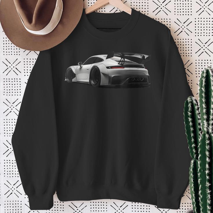 Tuning Car Mechanic Gt3 Drift Motorsport 911 Sweatshirt Geschenke für alte Frauen