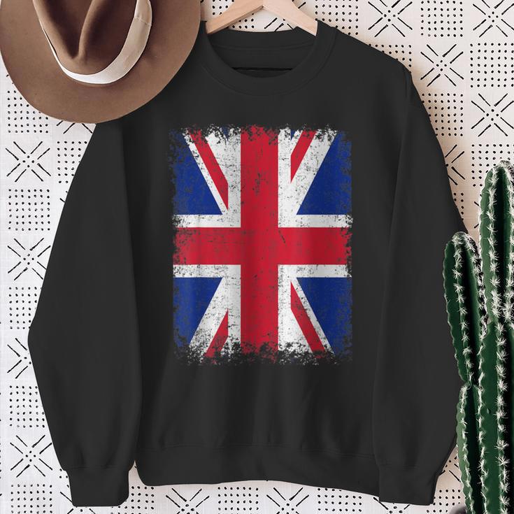 United Kingdom Uk Union Jack Flag England Great Britain Sweatshirt Geschenke für alte Frauen