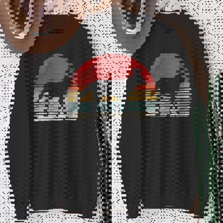 Vintage African Wild Dog The Painted Wolf Cape Hunting Dog Sweatshirt Gifts for Old Women